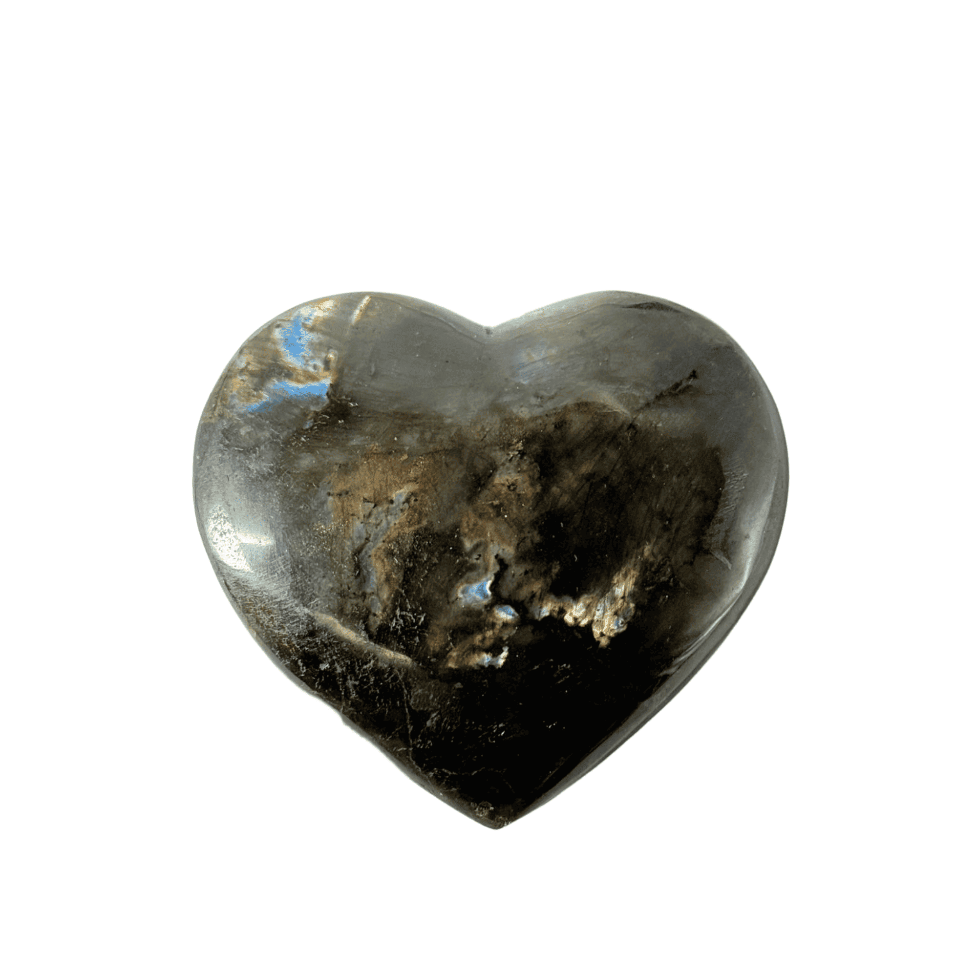 Labradorite Heart Stone- 0.140 g